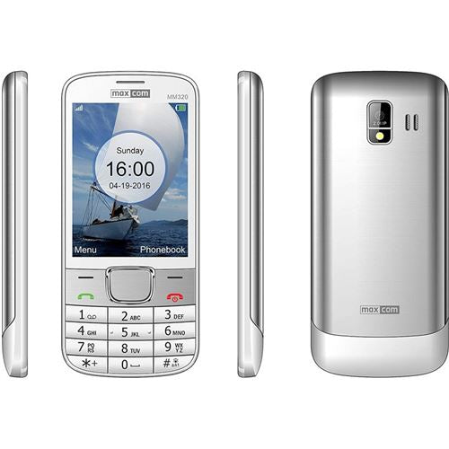 Telefono movil maxcom mm320 white -  3.2pulgadas -  2 mpx -  2g