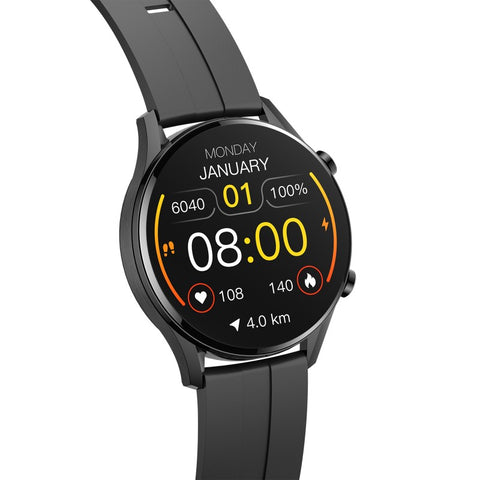 Reloj smartwatch maxcom fw54 iron black 1.3pulgadas