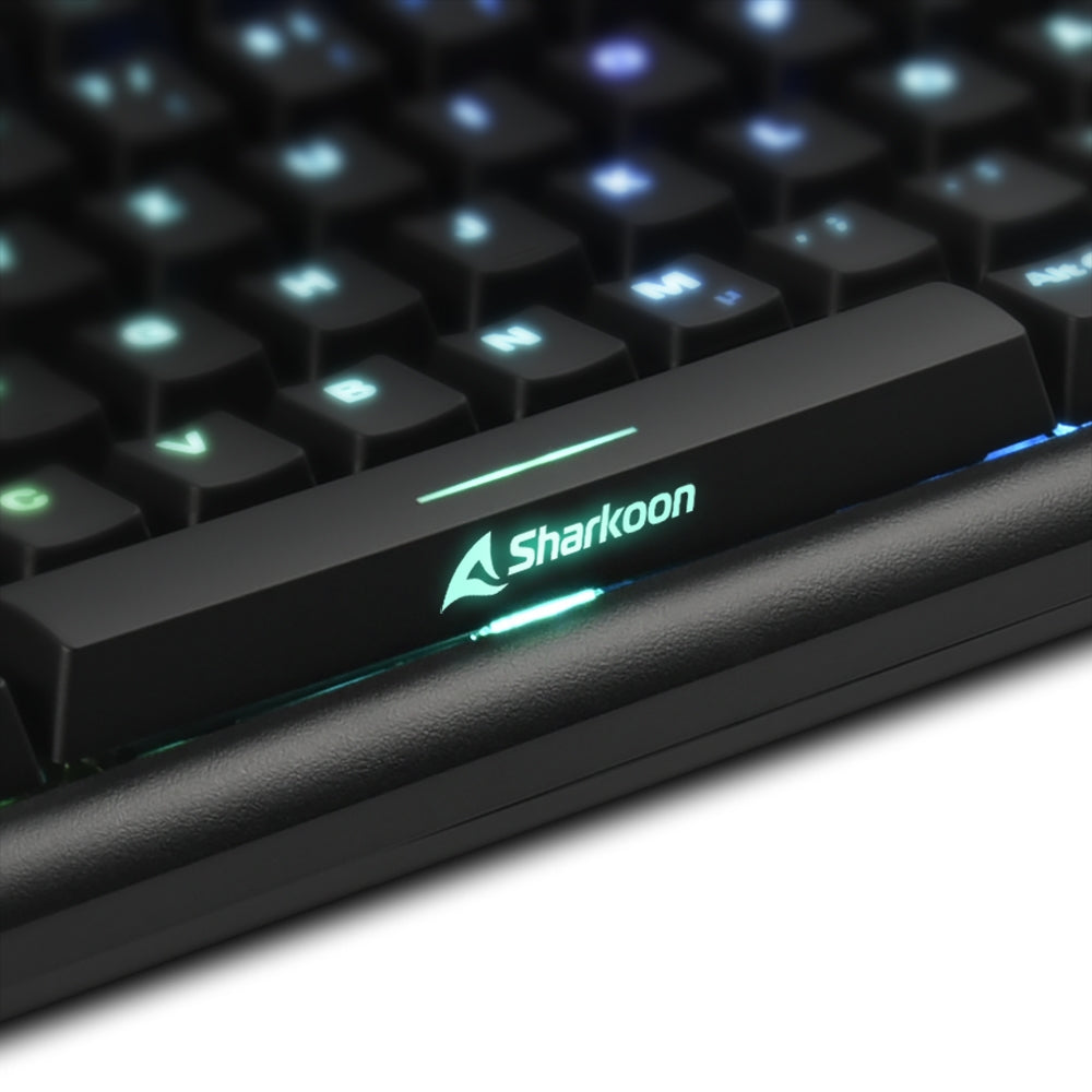 Teclado gaming sharkoon shark skiller sgk30 blue portugues