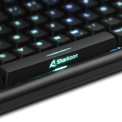 Teclado gaming sharkoon shark skiller sgk30 blue portugues