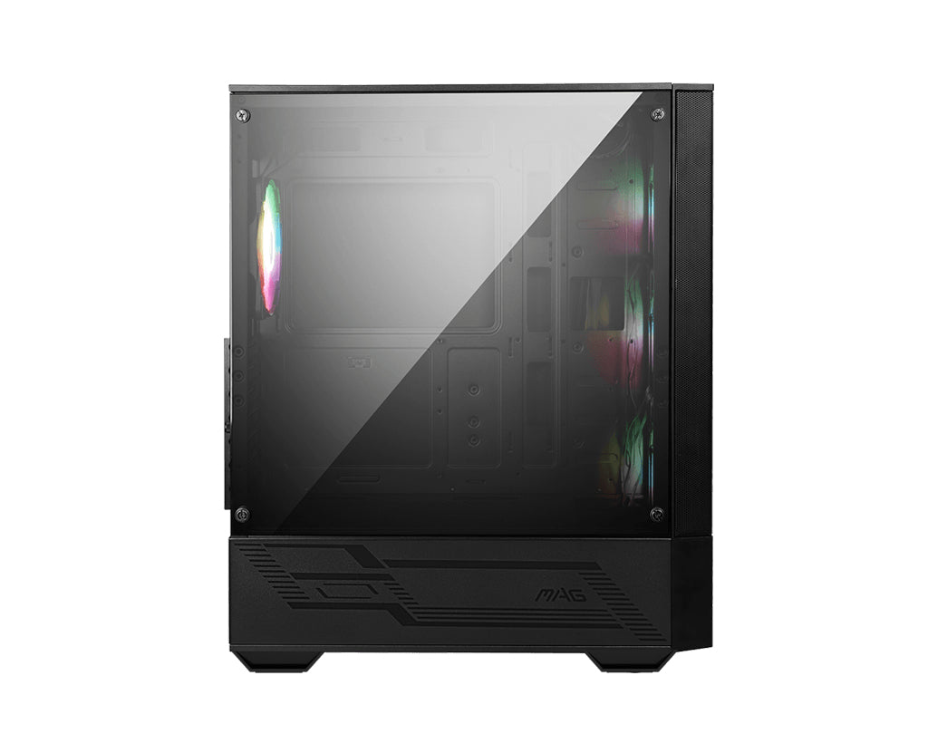 Caja ordenador gaming msi mag forge 112r atx 4 x 120mm 2 x usb 3.2 argb