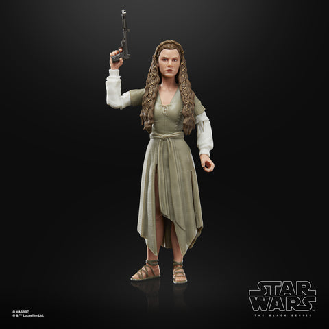 Figura hasbro princess leia ewok village  return of the jedi black series