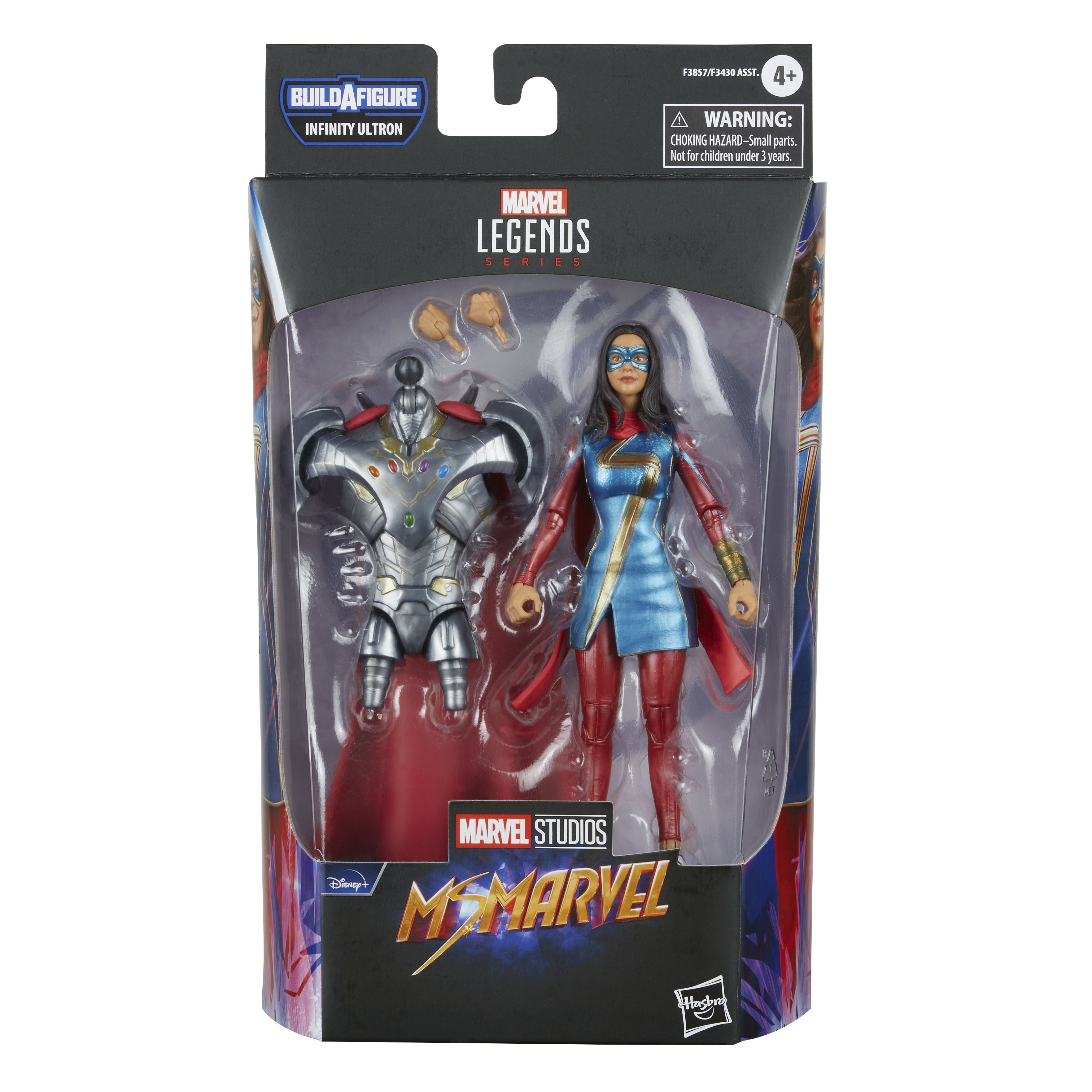 Figura hasbro ms marvel marvel legends