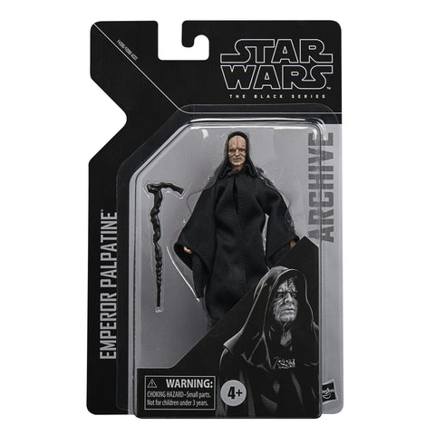 Figura hasbro star wars black series emprerador palpatine 15 cm