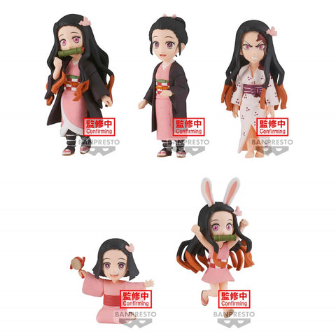 Figura banpresto demon slayer kimetsu no yaiba world collectable nezuko kamado collection unidad aleatoria