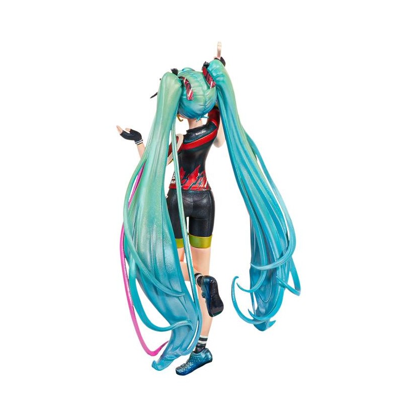 Figura banpresto hatsune miku racing chronicle racing miku 2019 team ukyo cheering