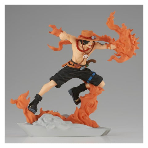 Figura banpresto one piece senkozekkei portgas.d.ace