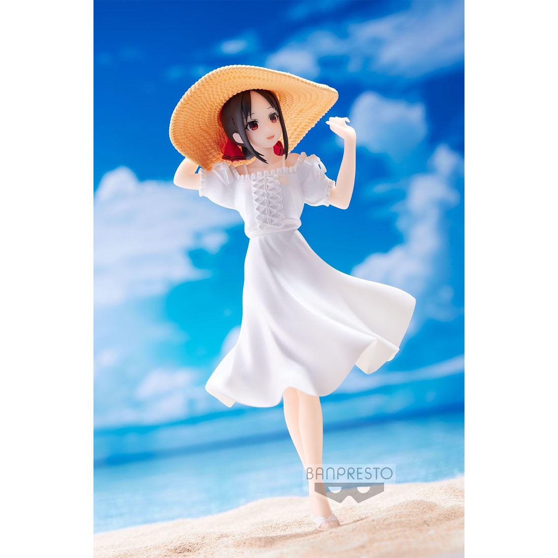 Figura banpresto kaguya sama love is war ultra romantic kyunties kaguya shinomiya seaside version