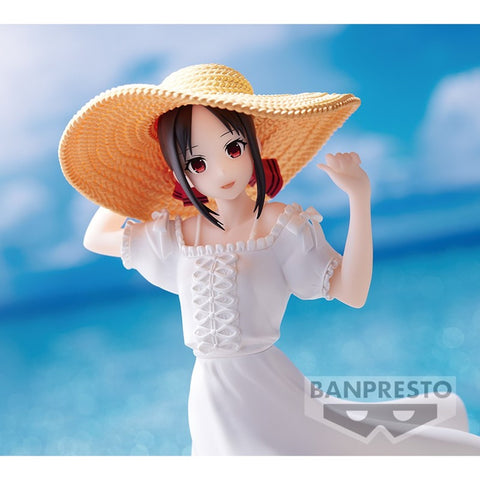 Figura banpresto kaguya sama love is war ultra romantic kyunties kaguya shinomiya seaside version