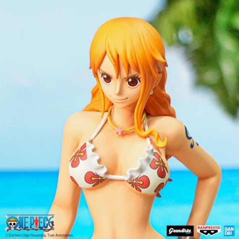 Figura banpresto grandista one piece nero nami