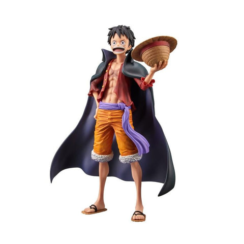 Figura banpresto one piece monkey d luff 2 grandista nero