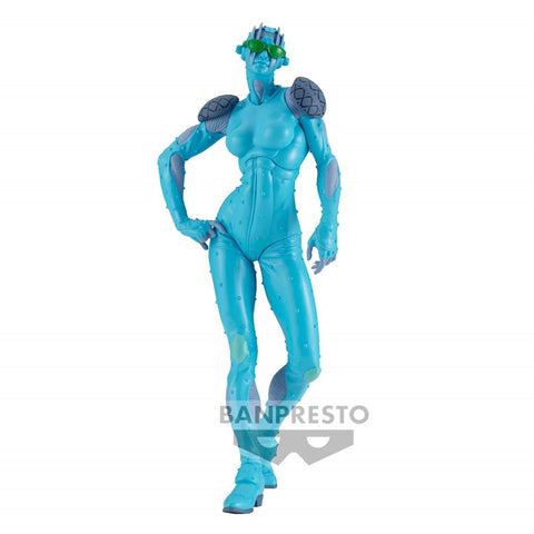 Figura banpresto jojo's bizarre adventure stone ocean grandista stone free