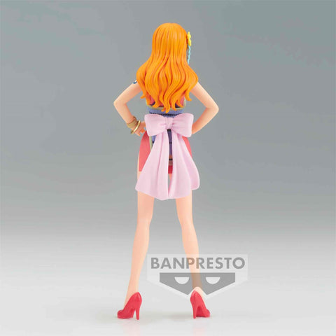 Figura banpresto one piece dxf the grandline lady wanokuni vol 8 nami