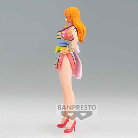 Figura banpresto one piece dxf the grandline lady wanokuni vol 8 nami
