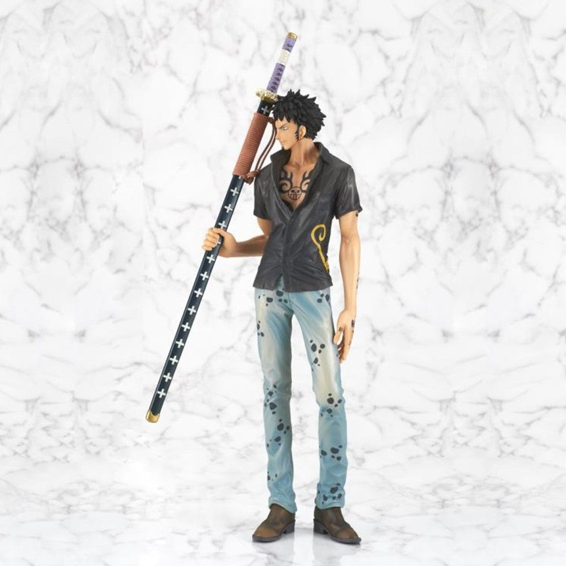 Figura banpresto one piece super master stars piece the trafalgar law the brush