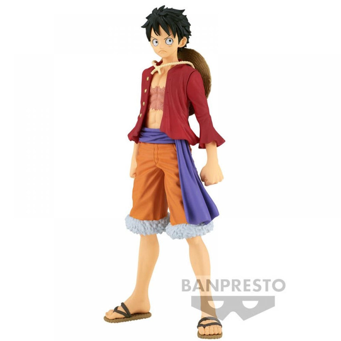 Figura banpresto one piece dxf the grandline men wanokuni luffy vol 24