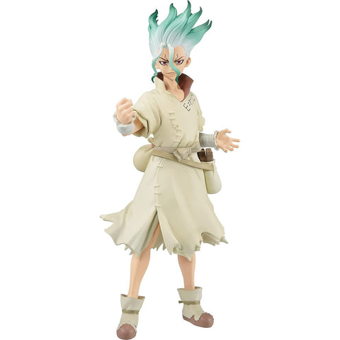 Figura banpresto dr stone stone world ryusui nanami & senku ishigami -  senku ishigami