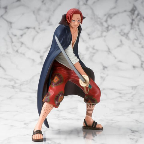 Figura banpresto one piece dxf posing shanks 16cm