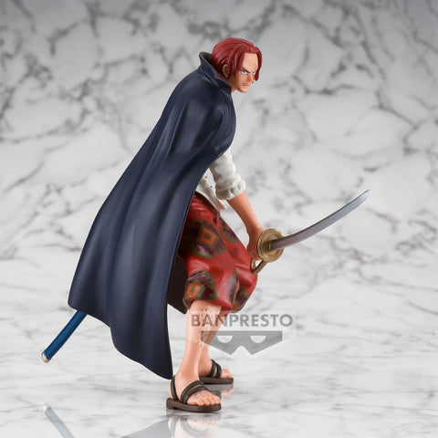 Figura banpresto one piece dxf posing shanks 16cm