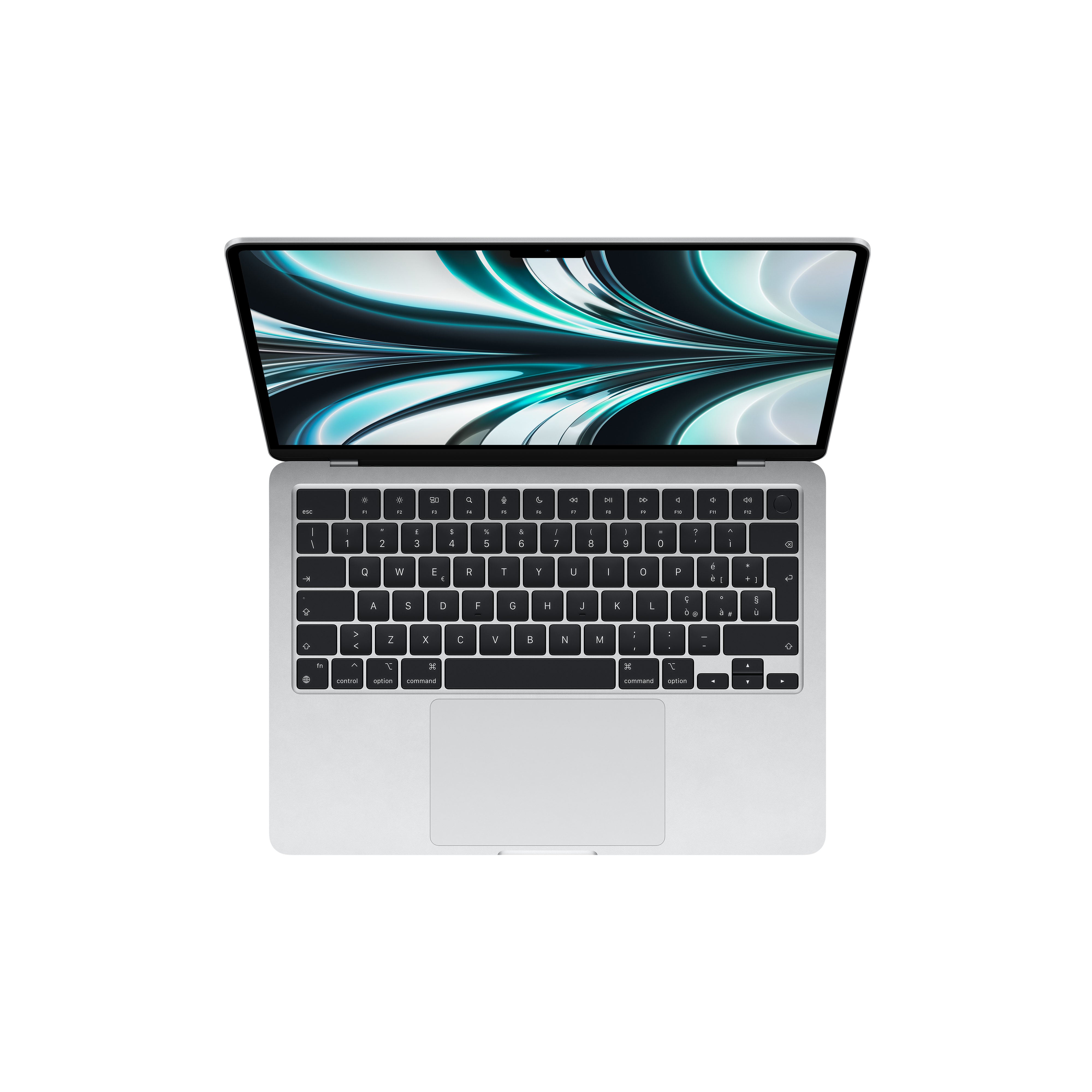 Portatil apple macbook air 13 mba 2022 silver m2 tid -  chip m2 8c -  8gb -  ssd 512gb -  gpu 10c -  13.6pulgadas mly03y - a