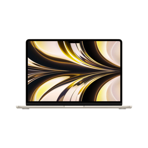 Portatil apple macbook air 13 mba 2022 startlight m2 tid -  chip m2 8c -  8gb -  ssd 512gb -  gpu 10c -  13.6pulgadas mly23y - a