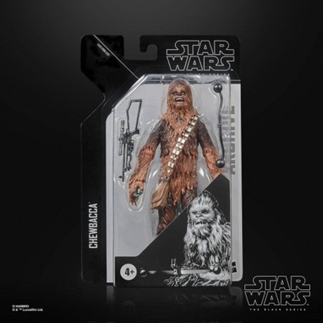 Figura hasbro star wars a new hope chewbacca  black series