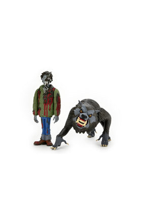 Pack 2 figuras neca toony terrors jack and kessler wolf werewolf in london