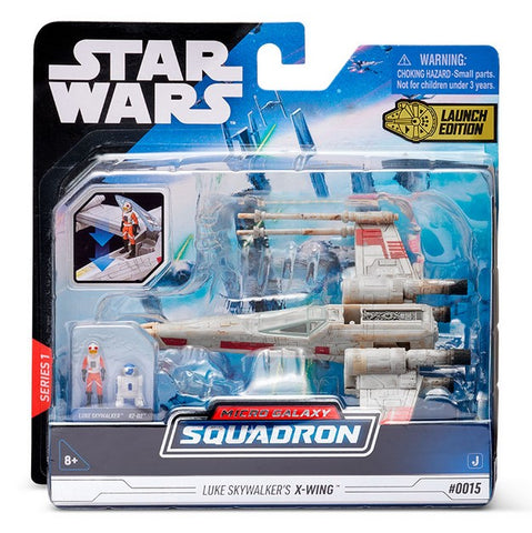 Figura star wars nave x - wing