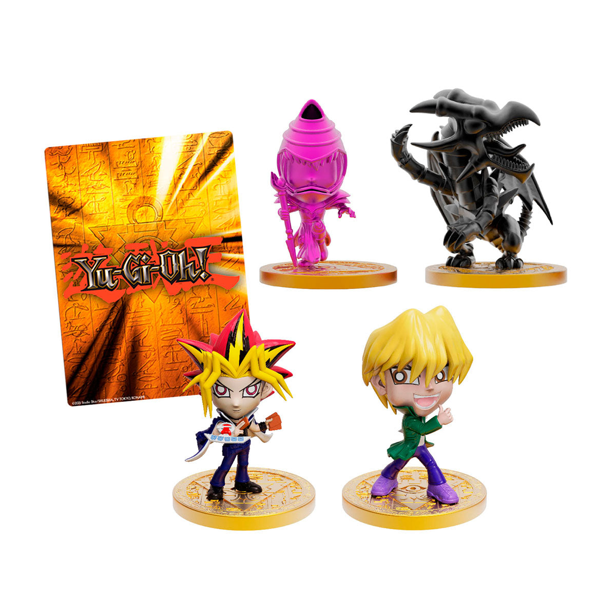 Figuras sdo.2 yu - gi - oh! pack 4