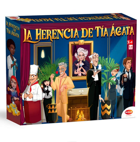 Juego de mesa bizak la herencia de tia agata pegi 8