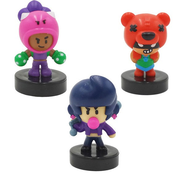 Figuras brawl stars caja  pack 3 aleatorio