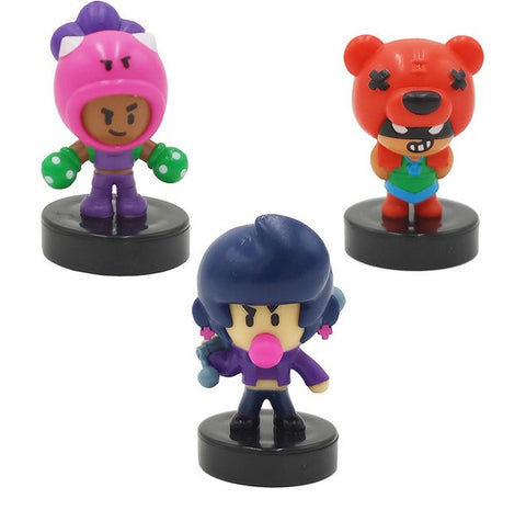 Figuras brawl stars caja  pack 3 aleatorio