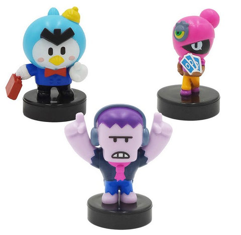 Figuras brawl stars caja  pack 3 aleatorio