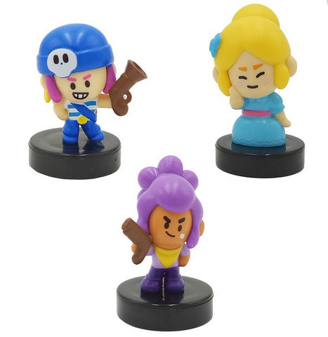 Figuras brawl stars caja  pack 3 aleatorio