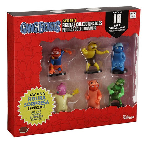 Figura gang beasts caja deluxe pack 8