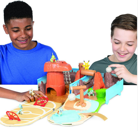 Playset pokemon desierto pokemon transformable
