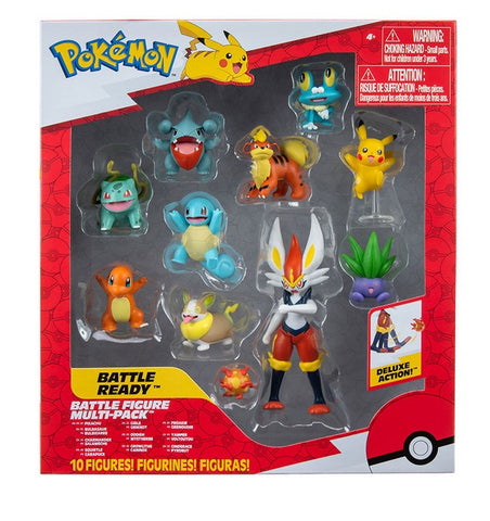 Figuras pokemon multipack 10