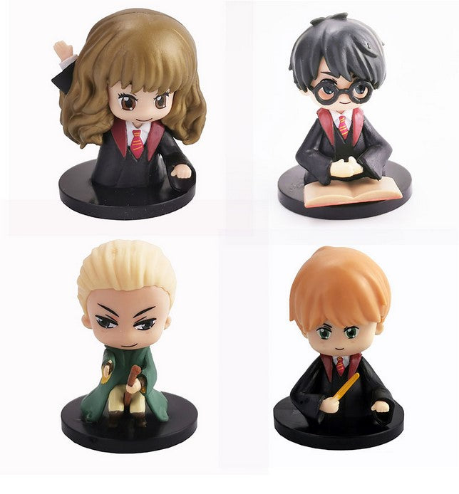 Figuras harry potter s2 set 12 topper deluxe 5cm aleatorio