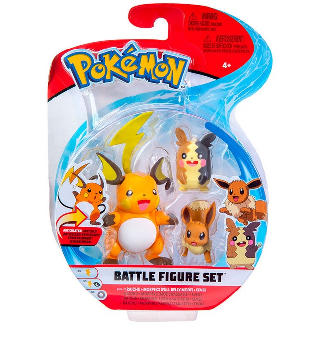 Figura jazwares pokemon multipack 3 aleatorio