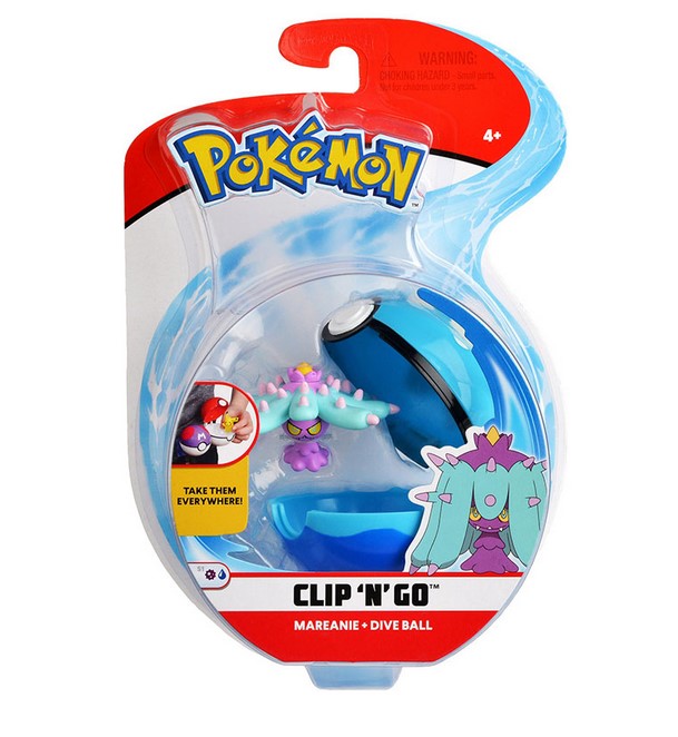 Figuras pokemon clip n go surtido