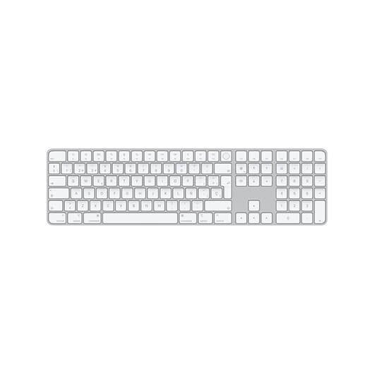 Teclado apple magic keyboard touch id numerico original de apple -  para mac -  español