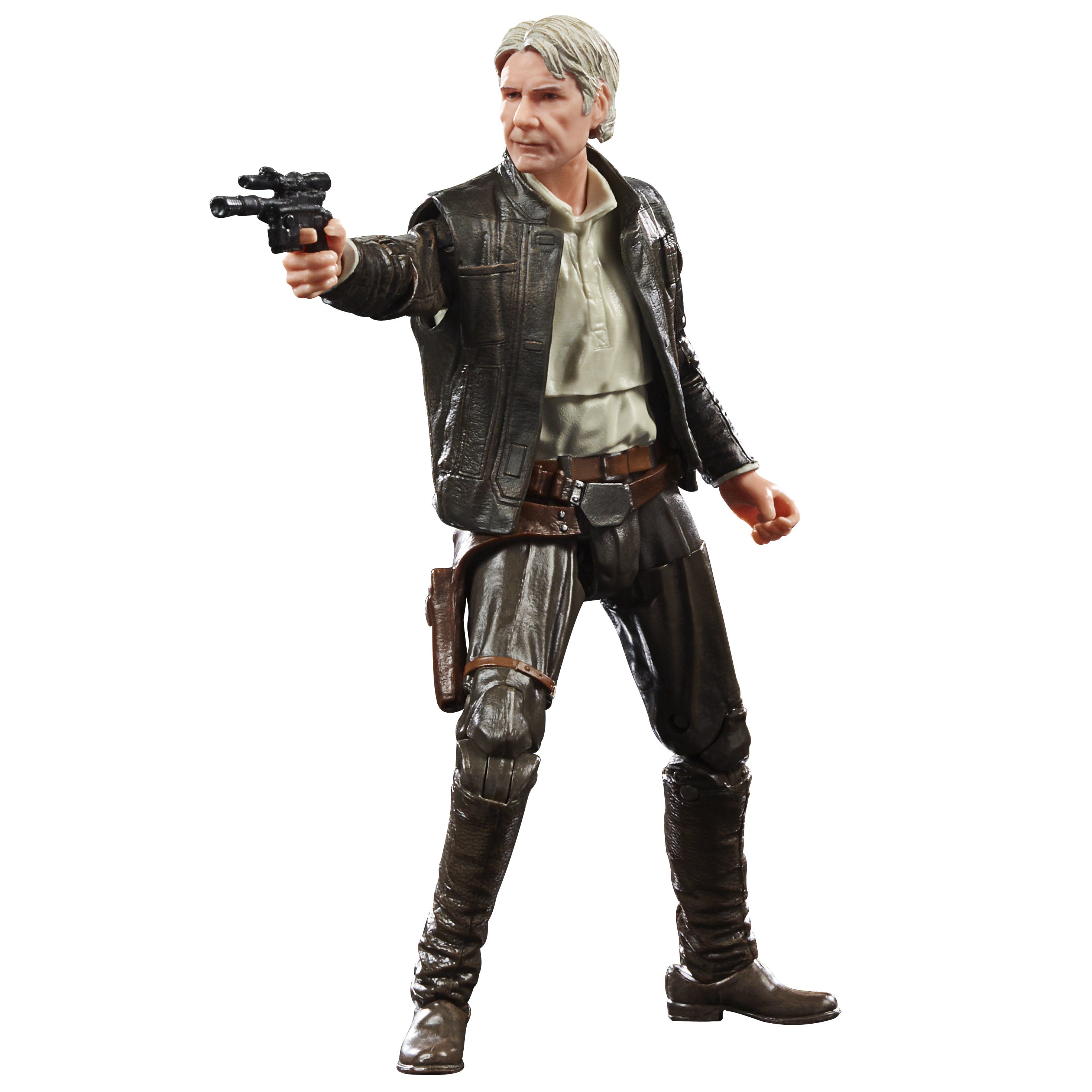 Figura hasbro star wars han solo el despertar de la fuerza black series