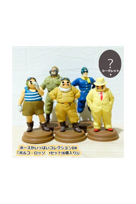 Surtido figuras semic porco rosso 6 figuras porco rosso studio ghibli