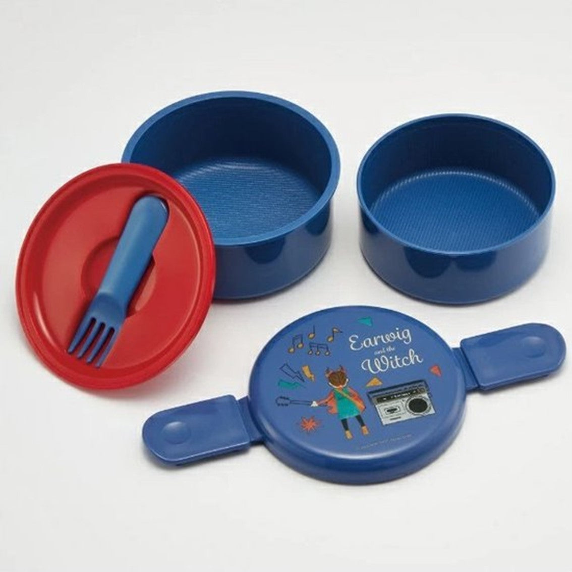 Set 2 fiambreras redondas studio ghibli earwig and the witch aya y la bruja