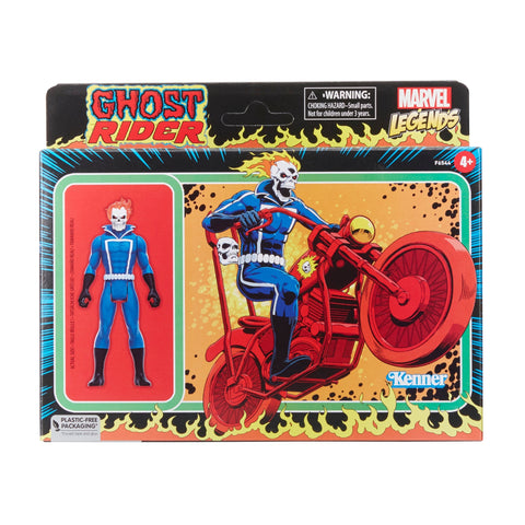 Figura hasbro marvel legends retro ghost rider