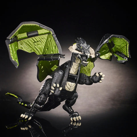 Figura hasbro  dicelings dungeons & dragons : honor among thieves -  black dragon