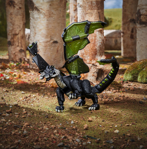 Figura hasbro  dicelings dungeons & dragons : honor among thieves -  black dragon