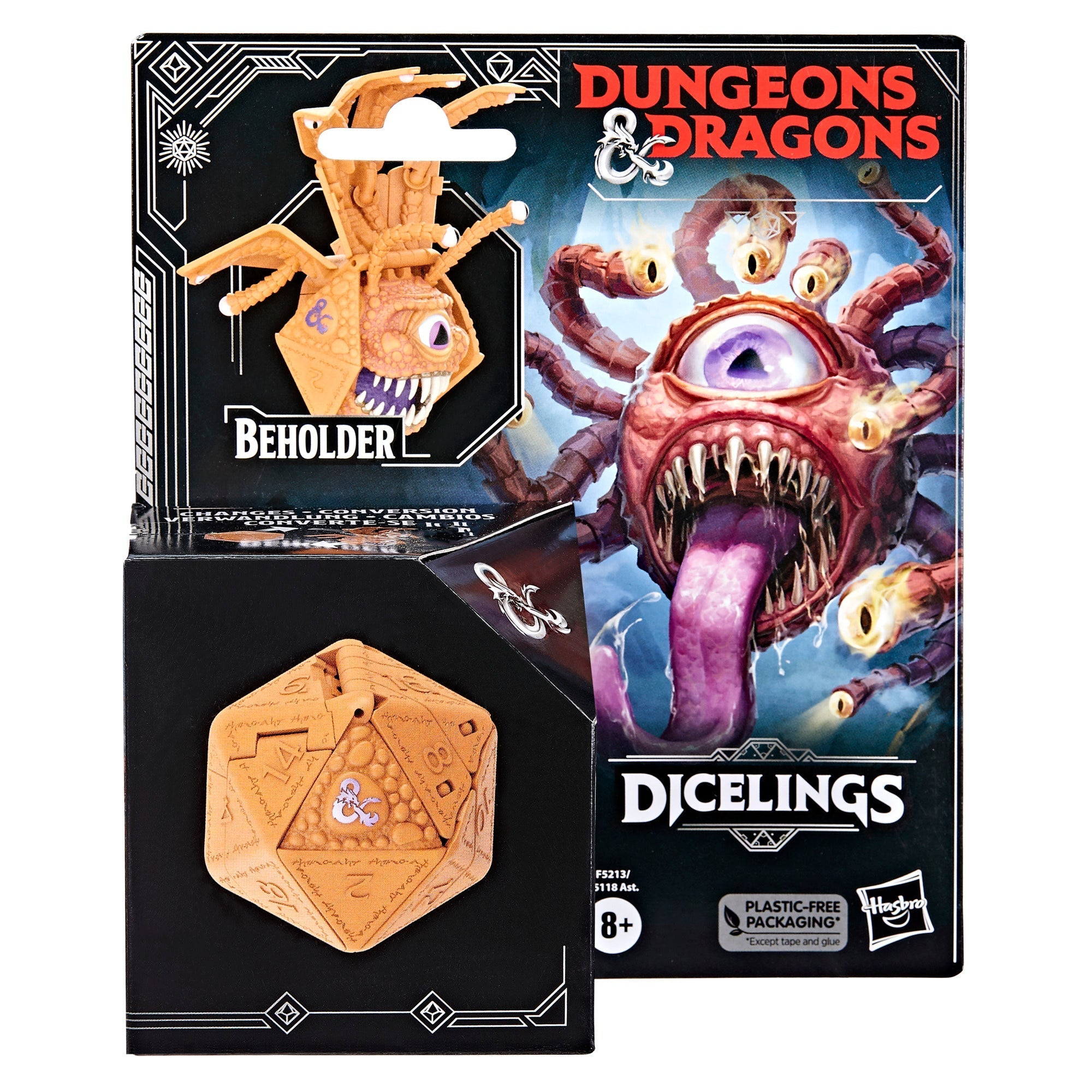 Figura hasbro dicelings dungeons & dragons honor among thieves -  beholder