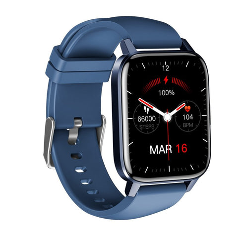Reloj smartwatch leotec multisport crystal ip68 azul 1.69pulgadas