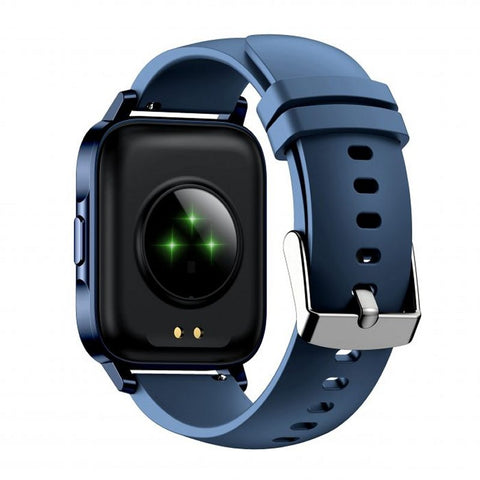 Reloj smartwatch leotec multisport crystal ip68 azul 1.69pulgadas